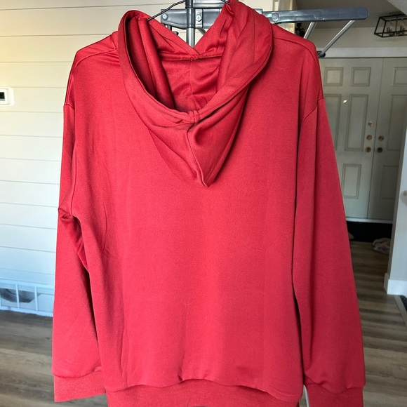 Burnt orange oversized hoodie size Large - Picture 3 of 3